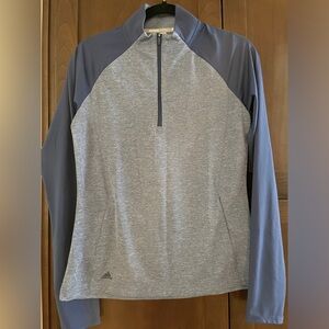 Adidas - womens 1/2 zip performance jacket - Small